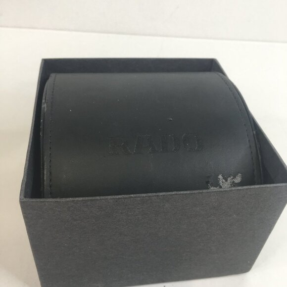 RADO DIASTAR SWISS QUARTZ JUBILE WRIST WATCH 11 DIAMONDS TITANIUM-CERAMIC UNISEX - Picture 14 of 15